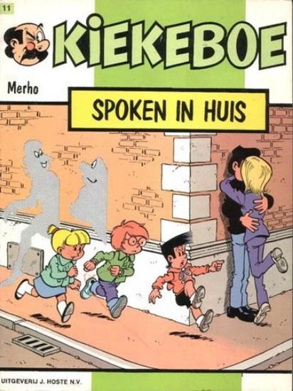 Afbeelding van Kiekeboe #11 - Spoken in huis - Tweedehands (HOSTE, zachte kaft)