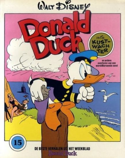 Afbeelding van Donald duck #15 - Als kustwachter - Tweedehands (SANOMA, zachte kaft)