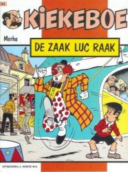 Afbeeldingen van Kiekeboe #34 - Zaak luc raak (kleur) - Tweedehands