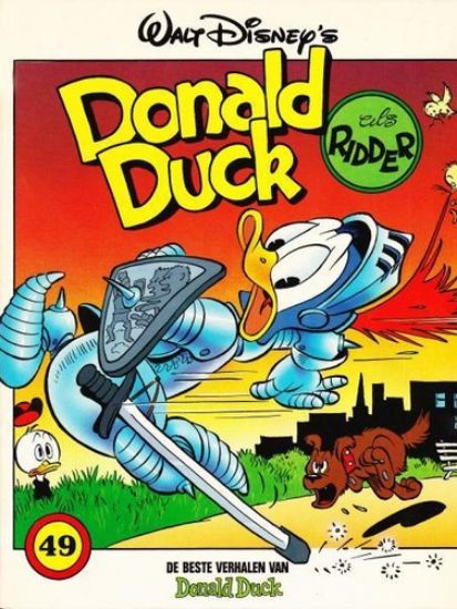 Afbeelding van Donald duck #49 - Als ridder - Tweedehands (OBERON, zachte kaft)