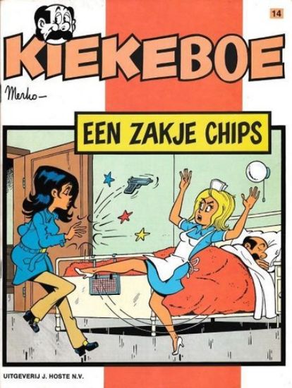 Afbeelding van Kiekeboe #14 - Een zakje chips (zw/wit) (HOSTE, zachte kaft)