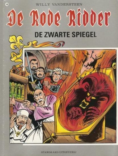 Afbeelding van Rode ridder #146 - Zwarte spiegel - Tweedehands (STANDAARD, zachte kaft)