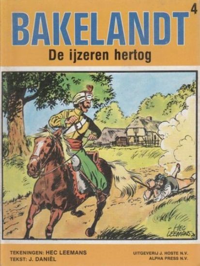 Afbeelding van Bakelandt #4 - Ijzeren hertog - Tweedehands (HOSTE, zachte kaft)