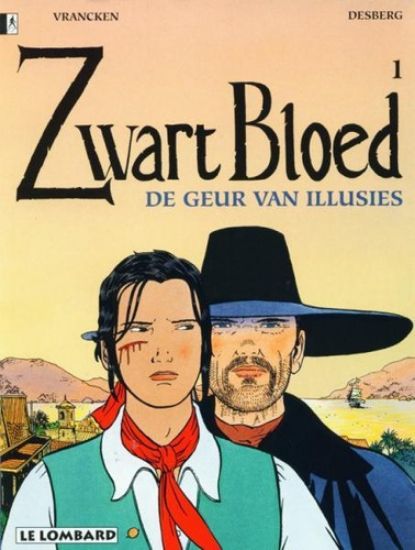 Afbeelding van Zwart bloed #1 - Geur van illusies (LOMBARD, zachte kaft)