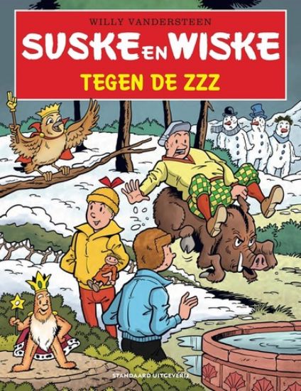 Afbeelding van Suske en wiske tros kompas #52 - Tegen de zzz (STANDAARD, zachte kaft)