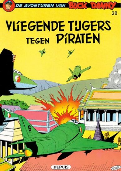 Afbeelding van Buck danny #28 - Vliegende tijgers tegen piraten (DUPUIS, zachte kaft)