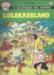 Afbeeldingen van Jommeke #62 - Luilekkerland (zwart wit) - Tweedehands