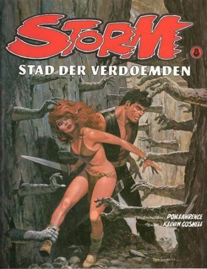 Afbeelding van Storm #8 - Stad der verdoemden - Tweedehands (OBERON, zachte kaft)