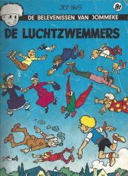 Afbeeldingen van Jommeke #81 - Luchtzwemmers (z/w) - Tweedehands