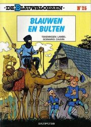 Afbeeldingen van Blauwbloezen #25 - Blauwen en bulten - Tweedehands (DUPUIS, zachte kaft)