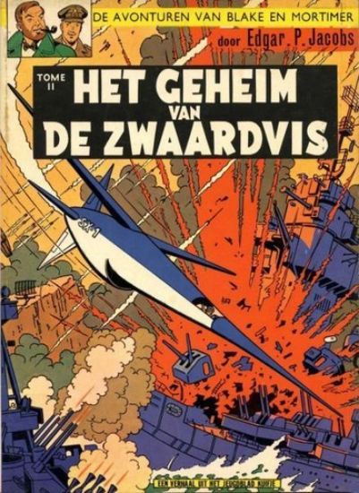 Afbeelding van Blake mortimer #2 - Geheim zwaardvis deel 2 - Tweedehands (LOMBARD, zachte kaft)