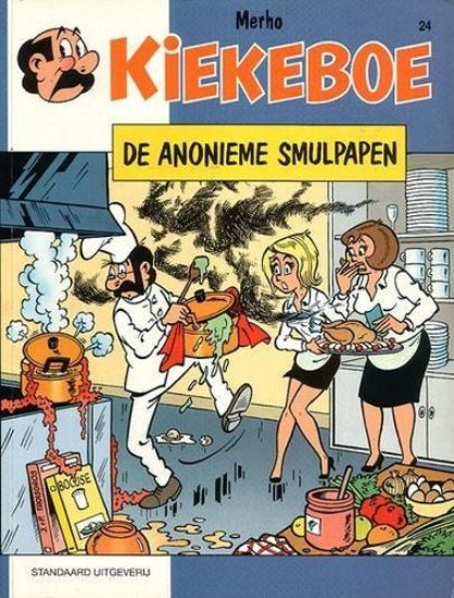 Afbeelding van Kiekeboe #24 - Anonieme smulpapen (1e reeks) - Tweedehands (STANDAARD, zachte kaft)