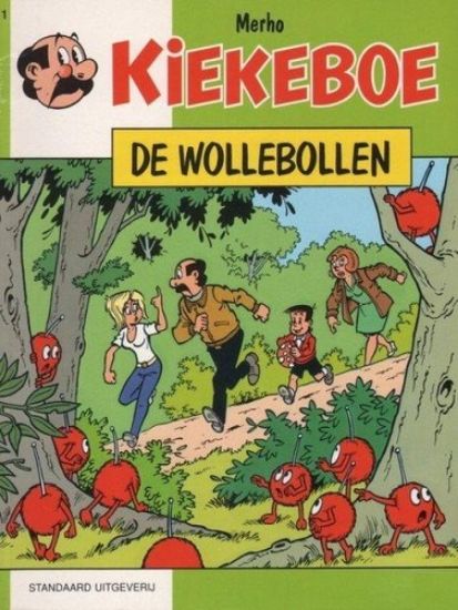 Afbeelding van Kiekeboe #1 - Wollebollen (1e reeks) (STANDAARD, zachte kaft)