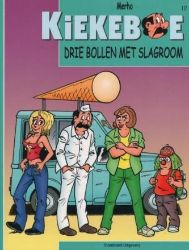 Afbeeldingen van Kiekeboe #117 - Drie bollen met slagroom (2e reeks) - Tweedehands (STANDAARD, zachte kaft)