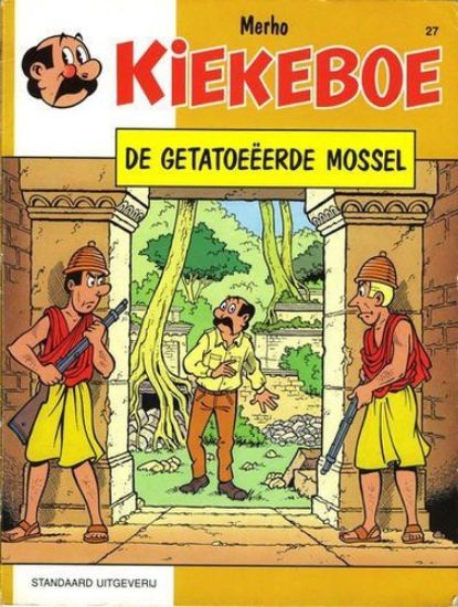 Afbeelding van Kiekeboe #27 - Getatoeeerde mossel (1e reeks) - Tweedehands (STANDAARD, zachte kaft)