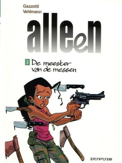 Afbeelding van Alleen #2 - Meester van de messen - Tweedehands (DUPUIS, zachte kaft)