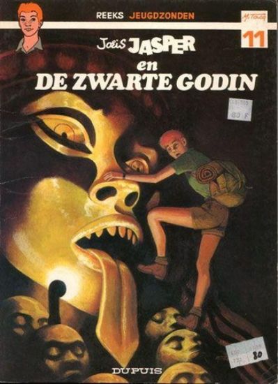 Afbeelding van Jeugdzonden #11 - Joris jasper en de zwarte godin - Tweedehands (DUPUIS, zachte kaft)