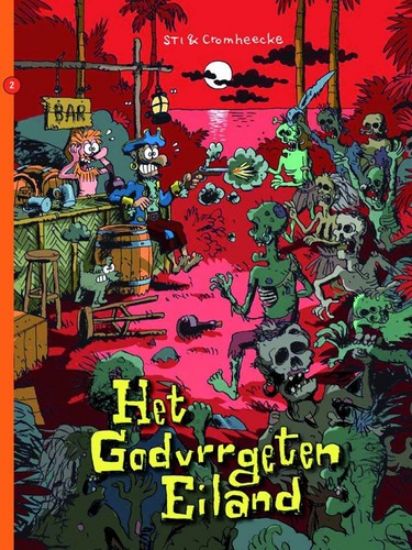 Afbeelding van 1 ex. gratis per aankoop van 60 euro - Godvrrgeten eiland 2 (STRIP 2000, zachte kaft)