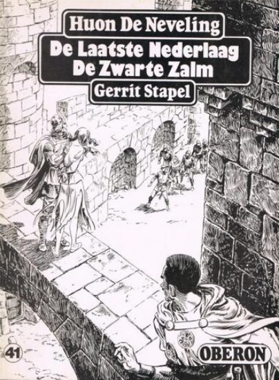 Afbeelding van Oberon zwart wit #41 - Huon de neveling laatste nederlaag zwarte zalm (OBERON, zachte kaft)