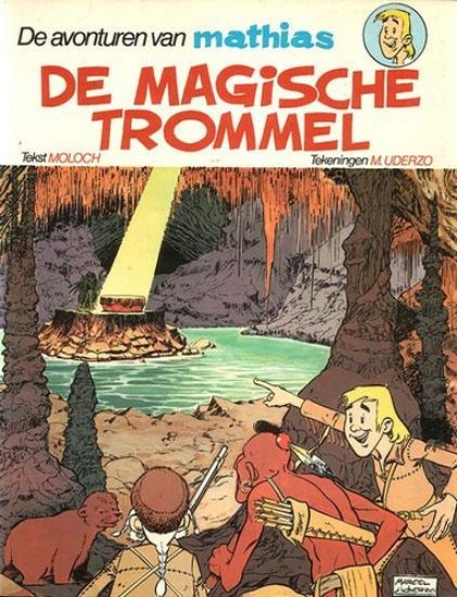 Afbeelding van Mathias #1 - Magische trommel - Tweedehands (ARBORIS, zachte kaft)