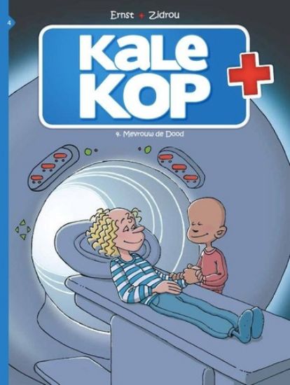 Afbeelding van 1 ex. gratis per aankoop van 60 euro - Kale kop 4 mevrouw de dood (STRIP 2000, zachte kaft)