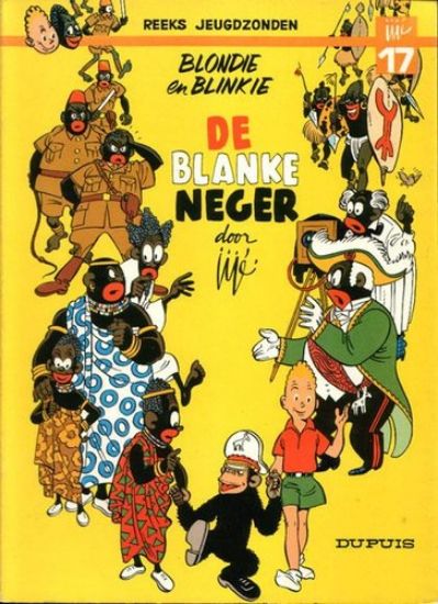 Afbeelding van Jeugdzonden #17 - Blonde blinkie de blanke neger (DUPUIS, zachte kaft)