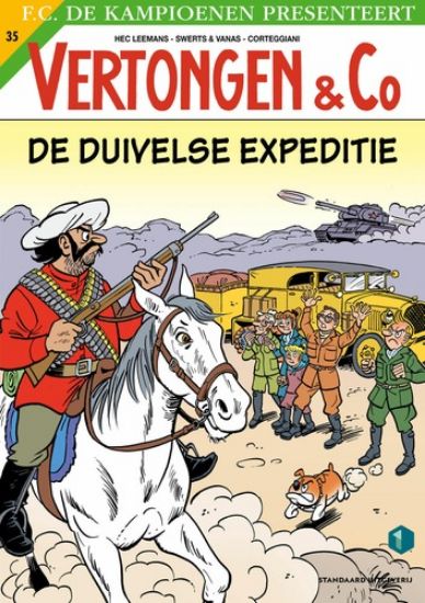 Afbeelding van Vertongen & co #35 - Duivelse expeditie (STANDAARD, zachte kaft)