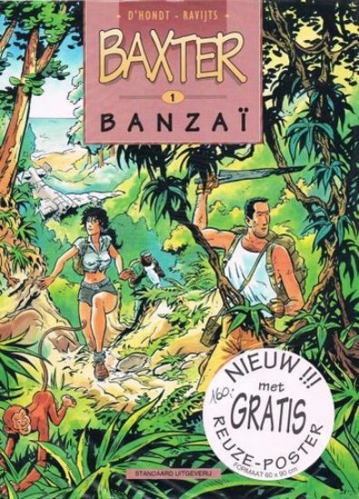 Afbeelding van 1 ex. gratis per aankoop van 60 euro - Baxter 1 banzai (STANDAARD, zachte kaft)