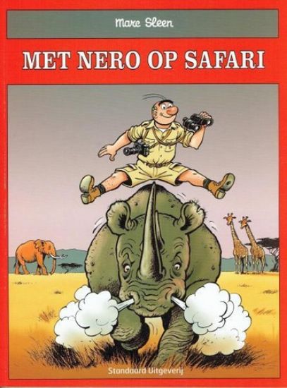 Afbeelding van 1 ex. gratis per aankoop van 60 euro - Met nero op safari (met single ode aan marc sleen) (STANDAARD, zachte kaft)