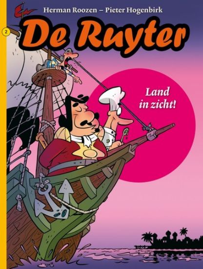 Afbeelding van 1 ex. gratis per aankoop van 60 euro - De ruyter 2 land in zicht! (STRIP 2000, zachte kaft)