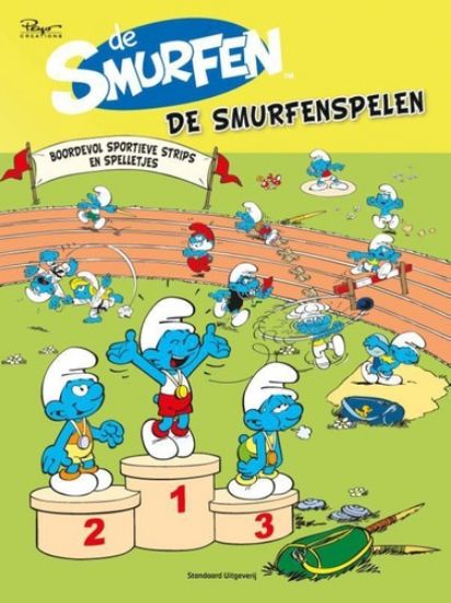 Afbeelding van 1 ex. gratis per aankoop van 60 euro - Smurfen smurfenspelen (STANDAARD, zachte kaft)