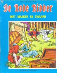 Afbeeldingen van Rode ridder #49 - Met masker en zwaard (zw/wit) - Tweedehands