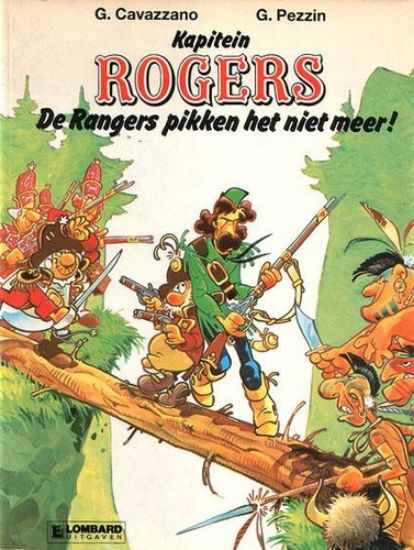 Afbeelding van Kapitein rogers #1 - Rangers pikken het niet meer - Tweedehands (LOMBARD, zachte kaft)