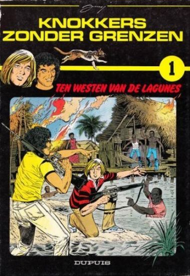 Afbeelding van Knokkers zonder grenzen #1 - Ten westen van de lagunes - Tweedehands (DUPUIS, zachte kaft)