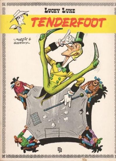 Afbeelding van Lucky luke #2 - Tenderfoot - Tweedehands (DARGAUD, zachte kaft)