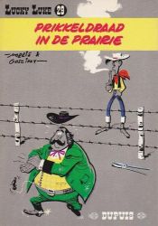 Afbeeldingen van Lucky luke #29 - Prikkeldraad in de prairie - Tweedehands (DUPUIS, zachte kaft)