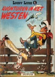 Afbeeldingen van Lucky luke #4 - Avonturen in het westen - Tweedehands