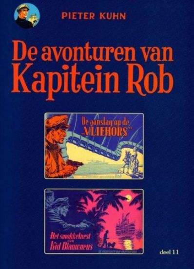 Afbeelding van Avonturen kapitein rob #11 - Kapitein rob - Tweedehands (RIJPERMAN, zachte kaft)