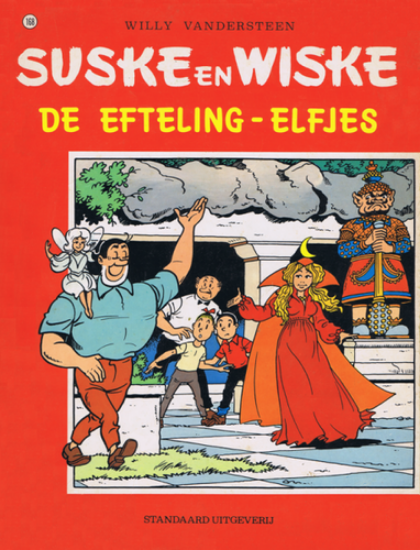 Afbeelding van Suske en wiske #168 - Efteling elfjes - Tweedehands (STANDAARD, zachte kaft)