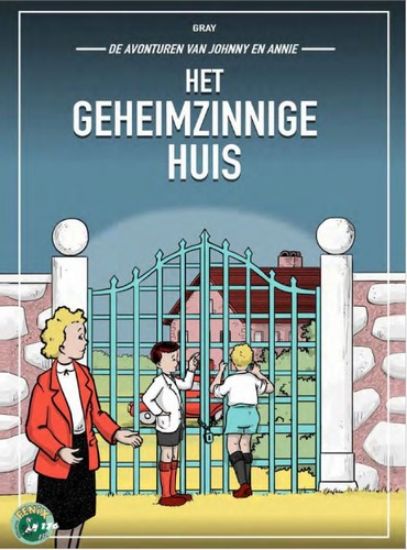 Afbeelding van Fenix collectie #176 - Johnny en annie - het geheimzinnige huis (VLAAMS STRIPCENTRUM VZW, zachte kaft)