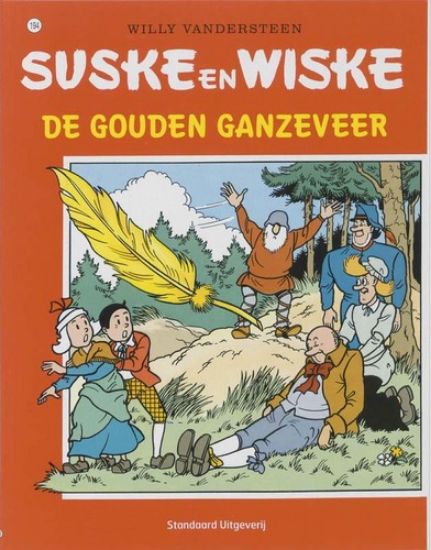 Afbeelding van Suske en wiske #194 - Gouden ganzeveer (STANDAARD, zachte kaft)