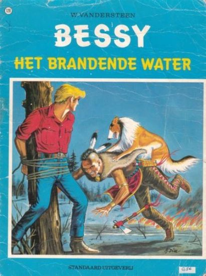 Afbeelding van Bessy #120 - Brandende water - Tweedehands (STANDAARD, zachte kaft)