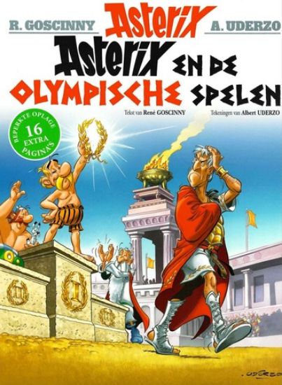 Afbeelding van Asterix #12 - Asterix en de olympische spelen - editie 2024 (HACHETTE, zachte kaft)