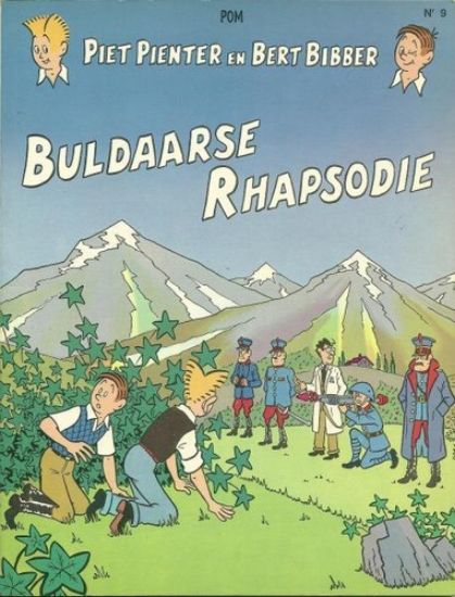 Afbeelding van piet pienter en bert bibber #9 - Buldaarse rhapsodie - Tweedehands (DE VLIJT, zachte kaft)