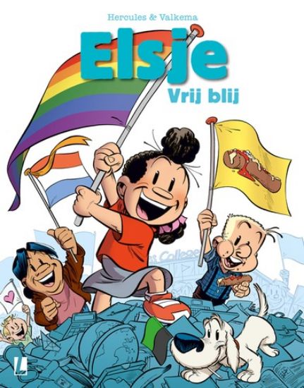 Afbeelding van Elsje #13 - Vrij blij (UITGEVERIJ L, harde kaft)