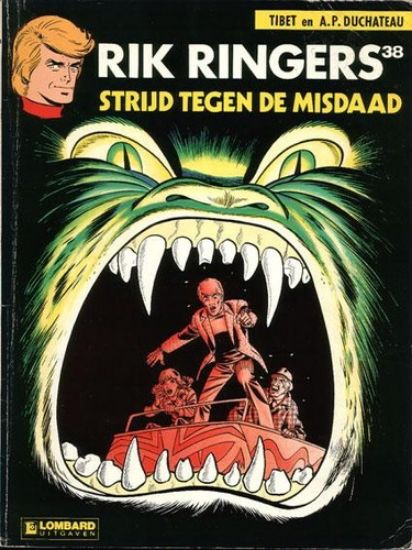 Afbeelding van Rik ringers #38 - Strijd tegen de misdaad (LOMBARD, zachte kaft)