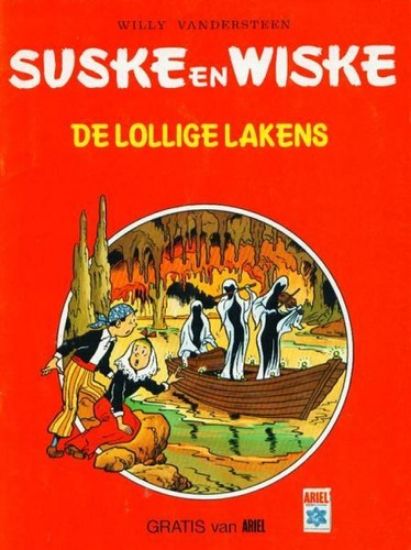 Afbeelding van Suske en wiske - Lollige lakens (ariel) - Tweedehands (STANDAARD, zachte kaft)