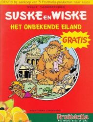 Afbeeldingen van Suske en wiske fruittella - Onbekende eiland/l'ile inconnue