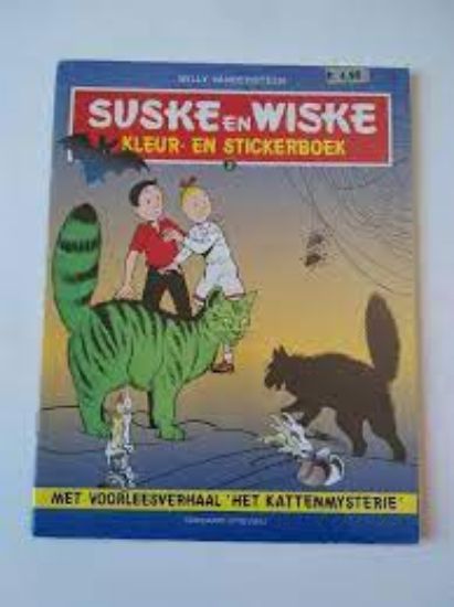 Afbeelding van Suske en wiske kleurboek #2 - Kleur- en stickerboek (STANDAARD, zachte kaft)