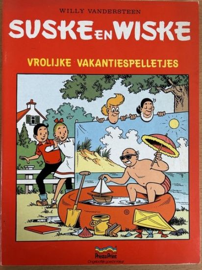 Afbeelding van Suske en wiske albert hein - Vrolijke vakantiespelletjes (PRESTO PRINT, zachte kaft)